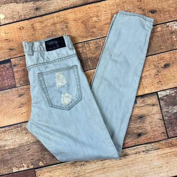 EMBELLISH NYC Jeans Size 30 Mens Distressed Denim W9 Aventador Skinny Fit - Picture 2 of 10